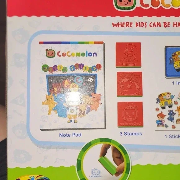 Creative Kids Cocomelon My Own Stamp Set Children Toy 3y+ - Picture 3 of 4